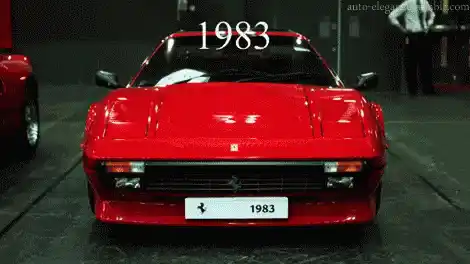 Evolution of Ferrari Supercars