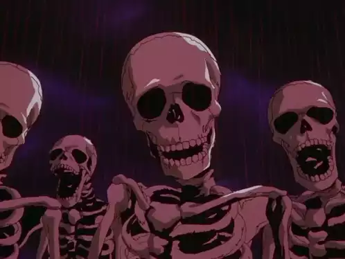 Animated Skeletons Laughing