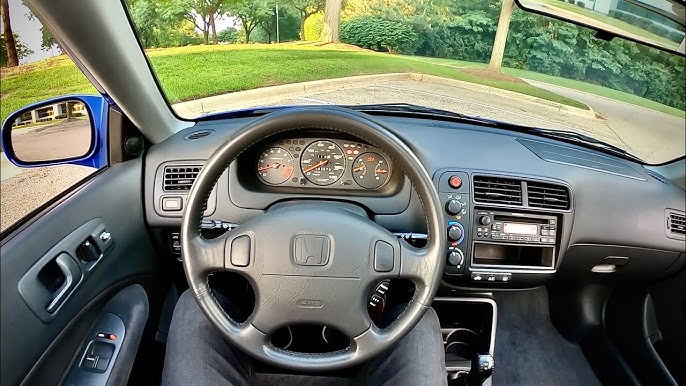 1999 Honda Civic Si - POV Driving Impressions - YouTube
