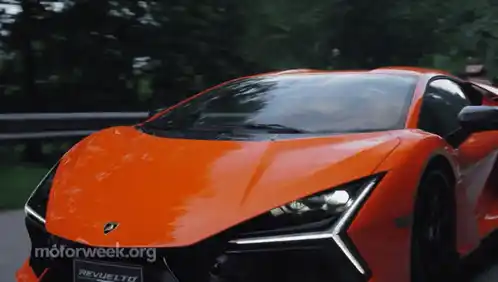 Lamborghini Revuelto Supercar Driving
