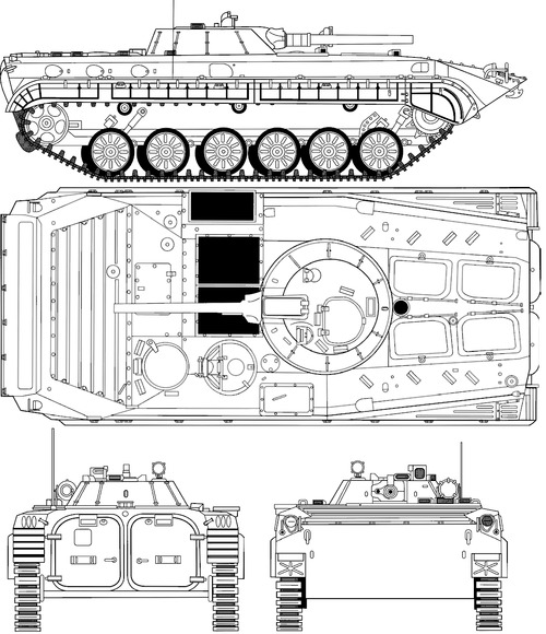 🇷🇺 Bmp-1 amphibious tank - CC2 Vehicle Suggestions - Car Crushers Forum