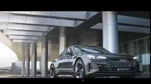 Capybara in Audi e-tron