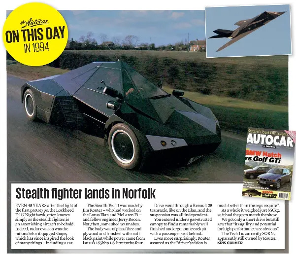 Jim Router Jim Router's Stealth Car - CC2 Vehicle Suggestions - Car Crushers Forum