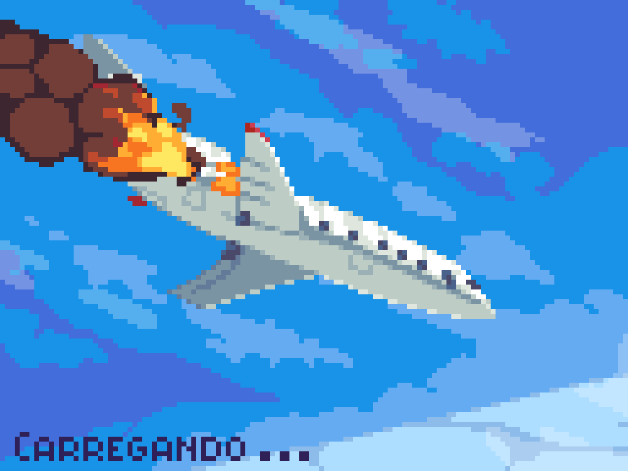 ArtStation - Airplane falling animation